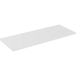 Meublorama Plan vasque ICON 180 cm Finition blanc alpin mat Accessoire meuble sous vasque design