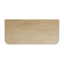 Meublorama Plan vasque KORI 100 cm chene clair Accessoire pour meuble sous vasque