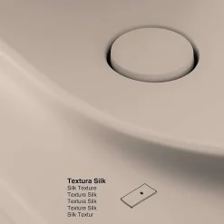 Poalgi Plan vasque lavabo résine Wraitom 120x46 cm blanc perle série Bül* Plan Simple Vasque