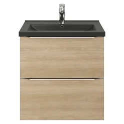 GoodHome Plan vasque noir Nira 60 cm* Plan Simple Vasque