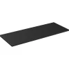 Meublorama Plan vasque NOXERA 120 cm Noir mat Pour vasques à poser Finition élégante