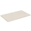 Meublorama Plan vasque TORNADO 80 cm Finition sable MDF & PVC Pour meuble sous vasque* Plan Double Vasque