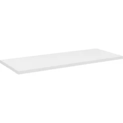 Meublorama Plan vasque VANO Blanc alpin L100 x P40 x H2 cm À poser sur meuble de salle de bain