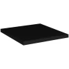 Meublorama Plan vasque VANO L30 x P40 cm Noir mat À poser Elément complémentaire compact* Plan Double Vasque