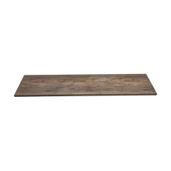 Meublorama Plan vasque VANTA chene foncé 120 cm Tablette de salle de bain