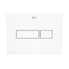 Roca Plaque de commande double touche en plastique, blanc (A890220200)* Wc Suspendu