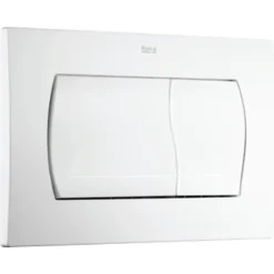 Roca Plaque de commande ACTIVE 52-B double touche Blanc (A8901150B0)* Wc Suspendu