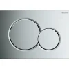 Geberit Plaque de commande WC Sigma01 double touche: chromé brillant* Wc Suspendu