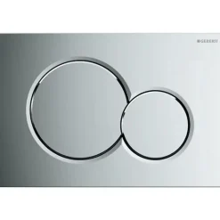 Geberit Plaque de commande WC Sigma01 double touche: chromé brillant* Wc Suspendu
