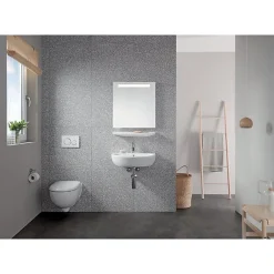Geberit Plaque de commande WC Sigma20 double touche: blanc, chromé brillant* Wc Suspendu