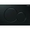 Geberit Plaque de déclenchement Sigma01, Noir brillant* Wc Suspendu