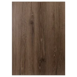 KOLM Plateau laminé chêne chocolat 160 x 80 cm pour bureau, table, table basse