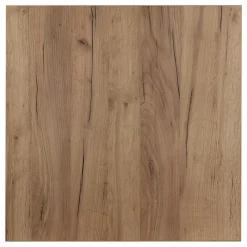 KOLM Plateau laminé chêne craft 90 x 90 cm pour bureau, table, table basse* Plan De Travail Buanderie