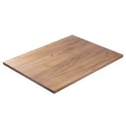 KOLM Plateau laminé chêne craft 120 x 60 cm pour bureau, table, table basse* Plan De Travail Buanderie