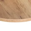 KOLM Plateau laminé chêne craft rond, diamètre 68 cm, pour bureau, table, table basse