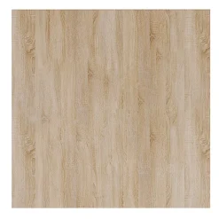 KOLM Plateau laminé chêne sonoma 90 x 90 cm pour bureau, table, table basse