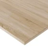 KOLM Plateau laminé chêne sonoma 120 x 60 cm pour bureau, table, table basse* Plan De Travail Buanderie