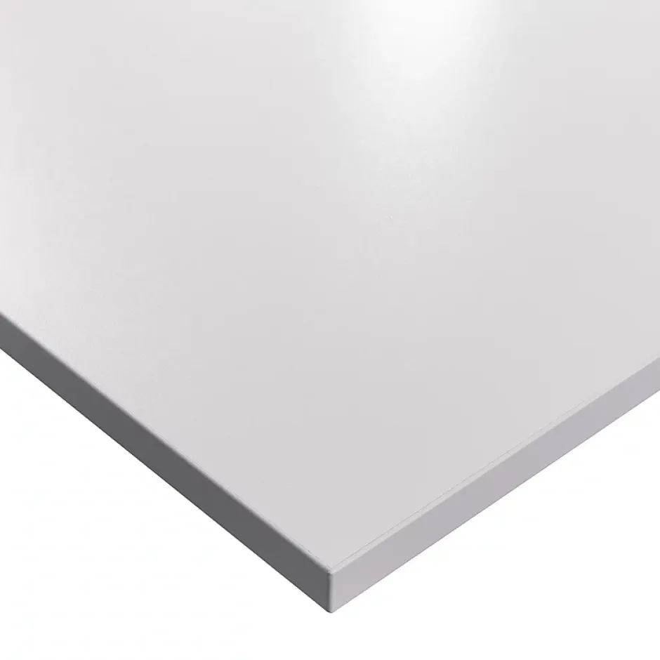 KOLM Plateau laminé gris 138 x 68 cm pour bureau, table, table basse* Plan De Travail Buanderie