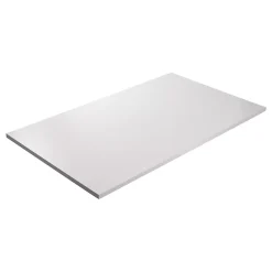KOLM Plateau laminé gris 138 x 68 cm pour bureau, table, table basse* Plan De Travail Buanderie