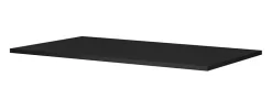 3xE Living Plateau pour armoire de salle de bain, couleur: Noir, dimensions: 140 x 45 x 1,6 cm