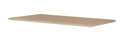 3xE Living Plateau pour armoire de salle de bain, couleur: Chêne Clair, dimensions: 100 x 45 x 1,6 cm