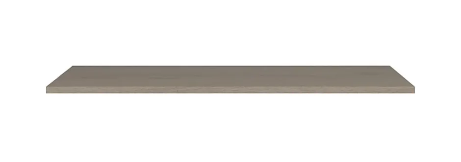 3xE Living Plateau pour armoire de salle de bain, couleur: Chêne Foncé, dimensions: 180 x 45 x 1,6 cm