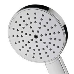 Kibath Poignée de douche manuelle 1 position NAN ronde finition chrome poli en ABS* Colonne De Douche Mécanique
