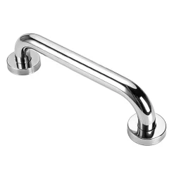 Kibath Poignée de sécurité LISA 40 cm, finition chrome poli, en acier inoxydable* Barre D'Appui