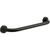 Kiamami Valentina Poignée De Sécurité Pour Salle De Bain Pour Personnes Âgées 45Cm Acier Noir Par* Barre D'Appui