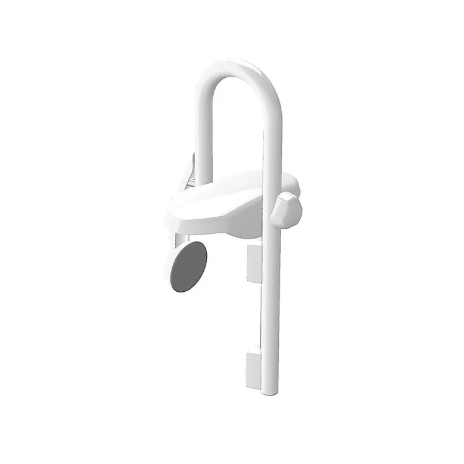 Spirella Poignée d'entrée pour le bain Acier Inox Blanc* Barre D'Appui