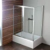 Polysan Deep Paroi latérale pour baignoire - 750x1650mm, Verre transparent (MD3116)
