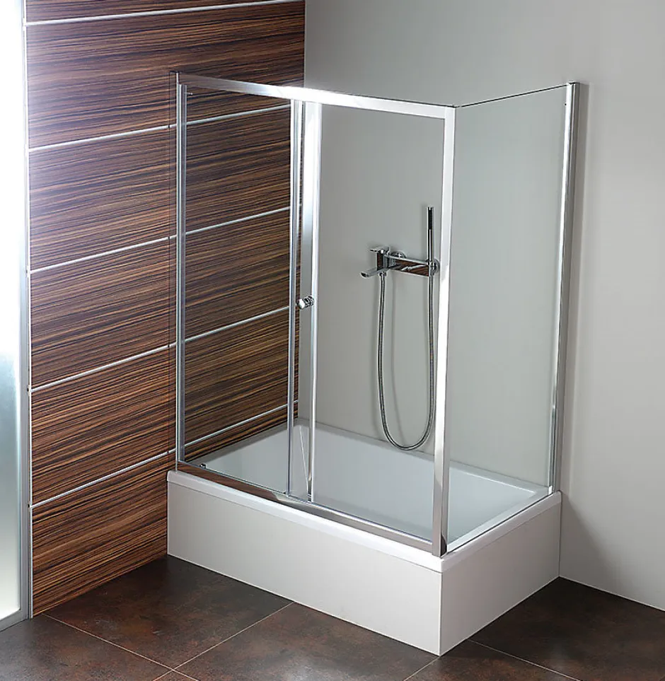 Polysan Deep Paroi latérale pour baignoire - 750x1650mm, Verre transparent (MD3116)