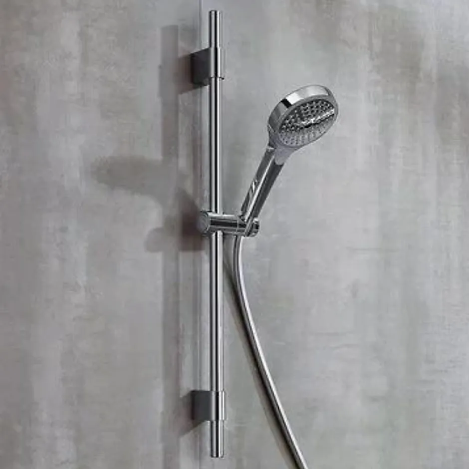 Villeroy & Boch Pomme de douche 3 jets Verve Showers Or brossé* Pommeau De Douche, Flexible Et Barre De Douche