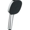 Grohe Pommeau de douche - Vitalio Comfort 110 26092001 - 3 jets Pluie/Stimulant/Massage - Sélection facile -Economie d'eau -C* Pommeau De Douche, Flexible Et Barre De Douche