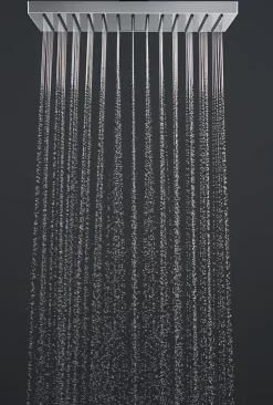 Hansgrohe Pommeau de douche 1 jet, carré, chrome, Vernis Blend