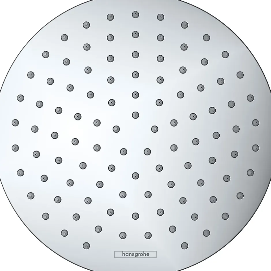 Hansgrohe Pommeau de douche 1 jet rond, chrome, Vernis Shape