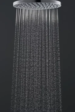 Hansgrohe Pommeau de douche 1 jet rond, chrome, Vernis Shape