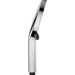 Deko Pommeau de douche économiseur d'eau,, arrêt d'eau et filtre, chrome (argent - noir)* Pommeau De Douche, Flexible Et Barre De Douche