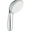 Grohe Pommeau de douche Quickfix Vitalio START Go 100* Pommeau De Douche, Flexible Et Barre De Douche