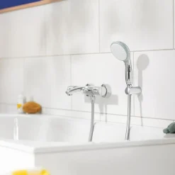 Grohe Pommeau de douche Quickfix Vitalio START Go 100* Pommeau De Douche, Flexible Et Barre De Douche