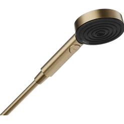 Hansgrohe Pommeau de douche Pulsify Select S 105 EcoSmart 3jets bronze brossé* Pommeau De Douche, Flexible Et Barre De Douche