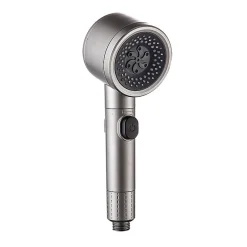 Deko Pommeau de douche universel avec filtre, 3 modes de pulvérisation et bouton pause* Pommeau De Douche, Flexible Et Barre De Douche