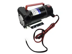 Geko Pompe à Carburant 12V Mini pour Diesel et Fioul Domestique* Wc Chimique Et Broyeur