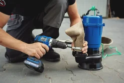 Geko Pompe À Eaux Usées Avec Déchiqueteur WQD 550W Vert