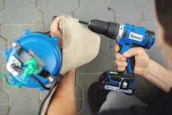 Geko Pompe À Eaux Usées Avec Déchiqueteur WQD 550W Vert