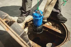 Geko Pompe À Eaux Usées Avec Déchiqueteur WQD 550W Vert