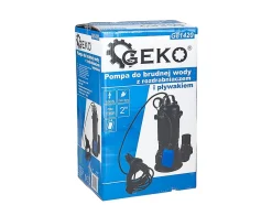 Geko Pompe Broyeur WQD 550W Pour Eaux Sales Avec Interrupteur Flotteur* Wc Chimique Et Broyeur