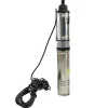 Geko Pompe De Forage QJD 26/6 0,4 kW 60 Lpm 26 m 95 mm Puissante* Wc Chimique Et Broyeur