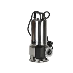 Fuxtec Pompe de relevage eaux usées - FX-TP11100 - INOX 1100W débit 15000 litres par heure* Wc Chimique Et Broyeur