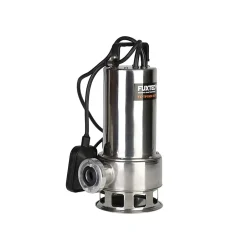 Fuxtec Pompe de relevage eaux usées - FX-TP11100 - INOX 1100W débit 15000 litres par heure* Wc Chimique Et Broyeur
